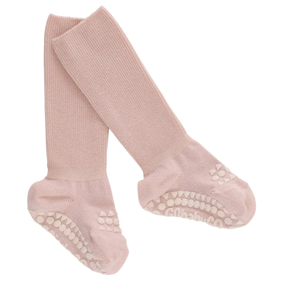 GOBABYGO Canada - Non-Slip Bamboo Socks - Soft Pink - ella+elliot