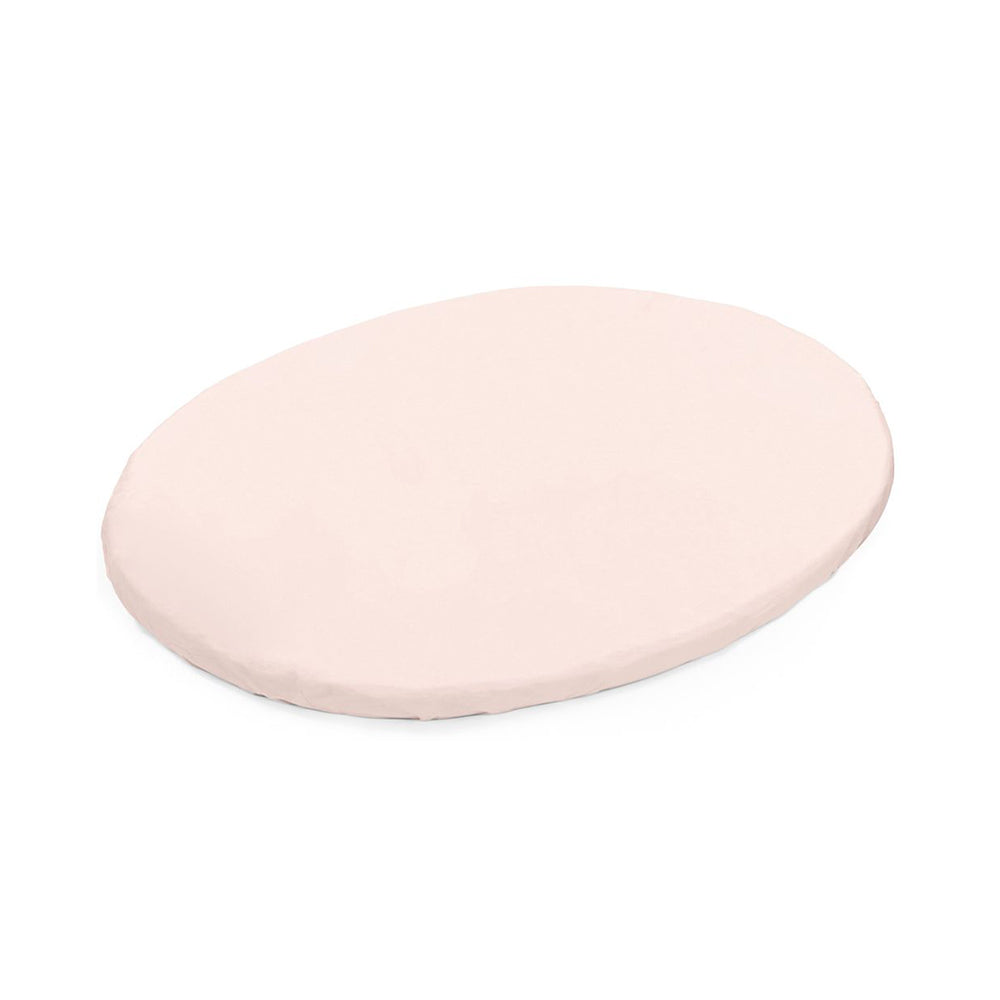 Sleepi Mini Fitted Sheet | Peachy Pink