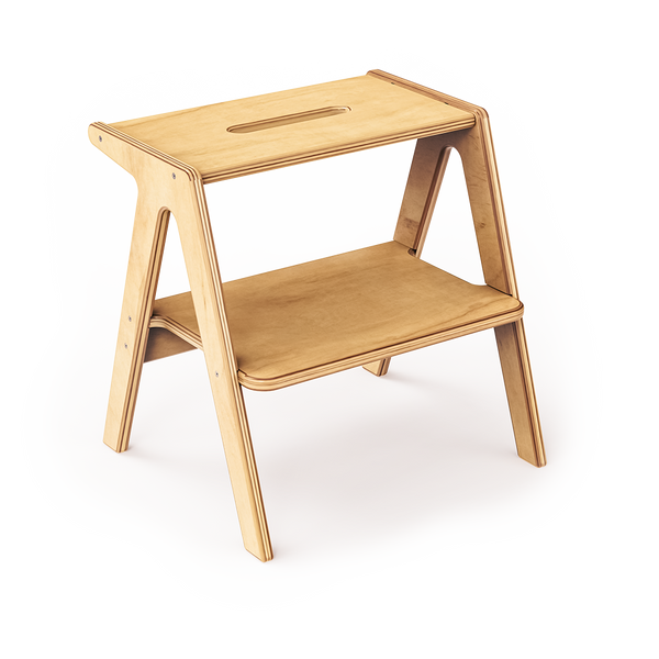 All Circles Canada - Wooden Step Stool - Two Step - ella+elliot