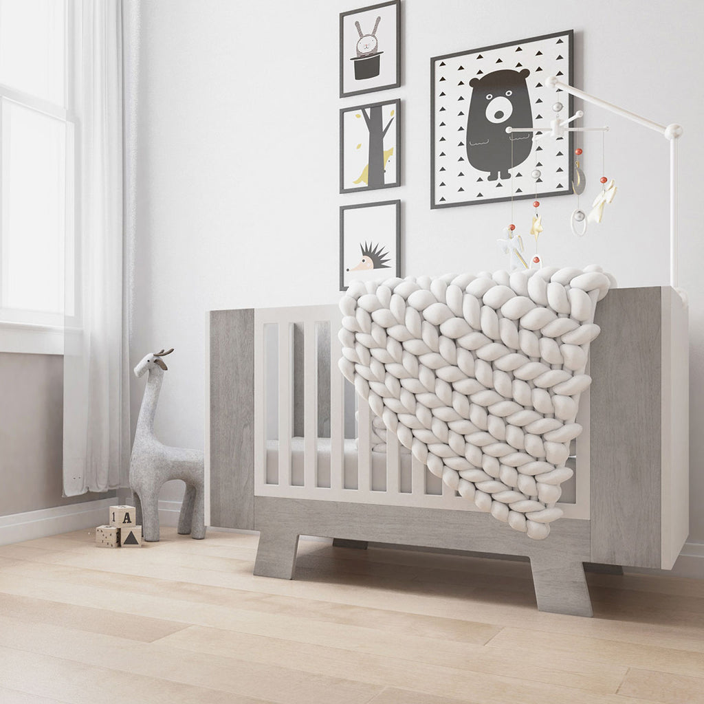 Dutailier Canada - *Floor Model* Pomelo 3-in-1 Crib & Pomelo 3 Drawer Dresser Bundle - ella+elliot