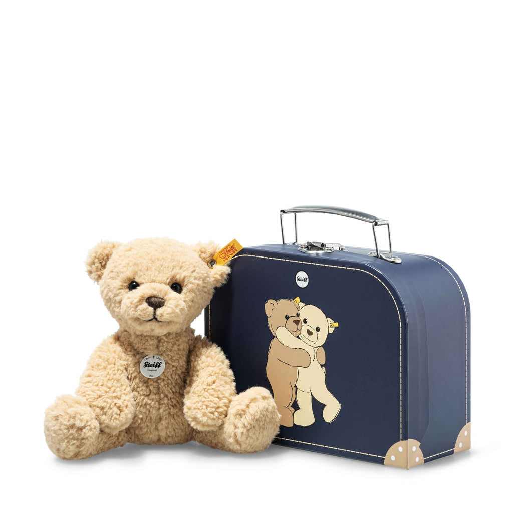 Steiff Canada - Ben Teddy Bear in Suitcase - ella+elliot