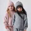 7a.m. Enfant Canada - Boxy Sweater Fuzzy - Gris - ella+elliot