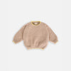 7a.m. Enfant Canada - Boxy Sweater Fuzzy - Pecan/Choco - ella+elliot