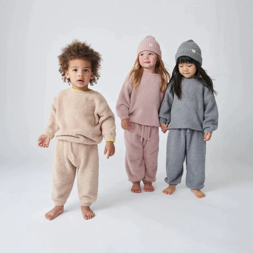 7a.m. Enfant Canada - Boxy Sweater Fuzzy - Gris - ella+elliot