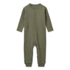 Liewood Canada - Birk Waffle Pyjamas Jumpsuit - Faune Green - ella+elliot