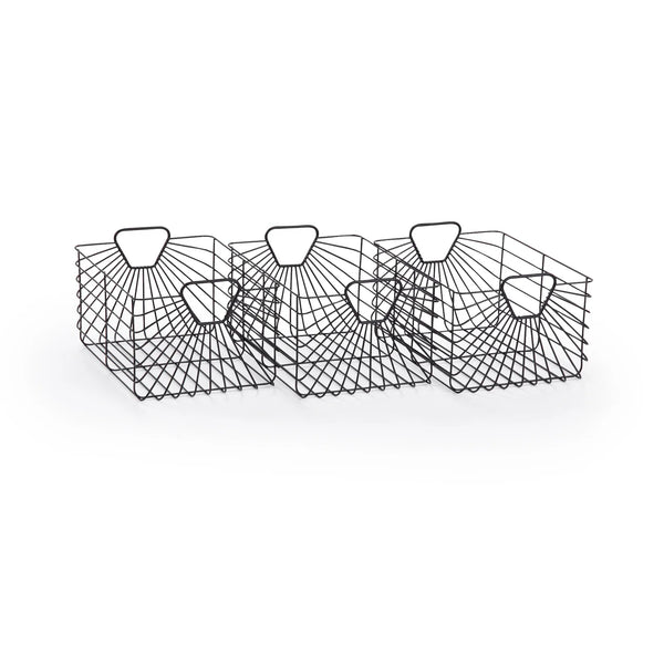Dadada Canada - Central Park Storage Baskets (Set of 3) - ella+elliot
