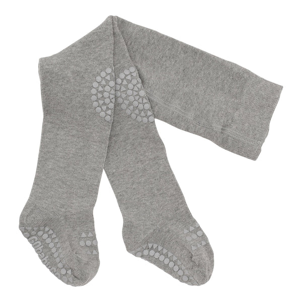 GOBABYGO Canada - Crawling Tights - Grey Melange - ella+elliot