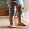 GOBABYGO Canada - Crawling Knee Pads - Grey Melange - ella+elliot