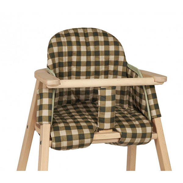 Nobodinoz Canada - Growing Green High Chair Cushion - ella+elliot