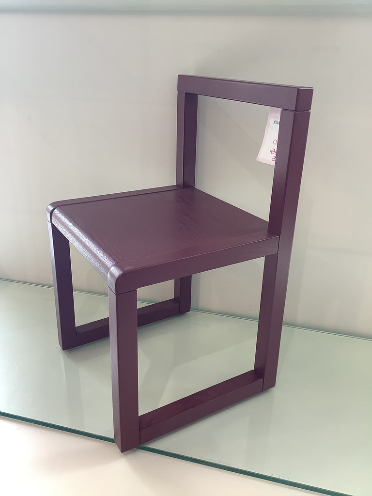 Ferm Living Canada - *FLOOR MODEL* Little Architect Chair Bordeaux - ella+elliot