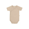 UAUA Canada - Kimono Onesie Short Sleeves Latte - ella+elliot