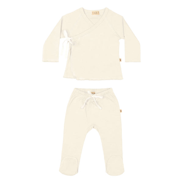 UAUA Canada - Kimono Set - Crema - ella+elliot