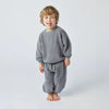 7a.m. Enfant Canada - Boxy Sweater Fuzzy - Gris - ella+elliot