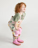 7a.m. Enfant Canada - Rain Boots - Rainy Trees Beige - ella+elliot