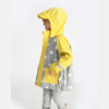 7a.m. Enfant Canada - Rain Jacket - Rainy Stars Yellow - ella+elliot