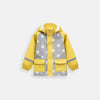7a.m. Enfant Canada - Rain Jacket - Rainy Stars Yellow - ella+elliot