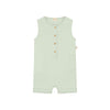 UAUA Canada - Sleeveless Romper with Buttons Pistachio - ella+elliot