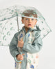7a.m. Enfant Canada - Tula Kid's Umbrella - Rainy Houses Teal - ella+elliot