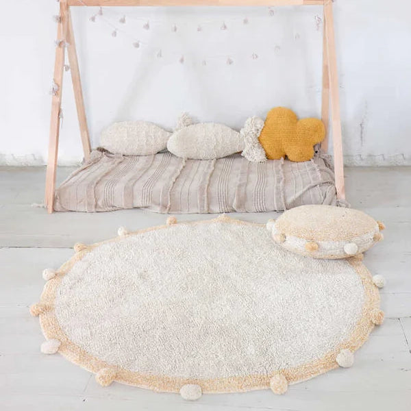 Lorena Canals Canada - Washable Rug Bubbly Natural - Honey - ella+elliot