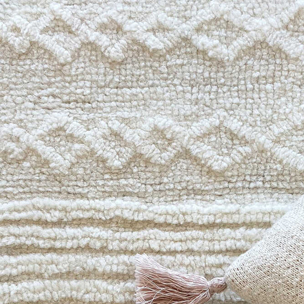 Lorena Canals Canada - Woolable Rug Ari Sheep White - ella+elliot