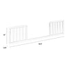 Nurseryworks Canada - Altair Toddler Bed Conversion Kit - ella+elliot