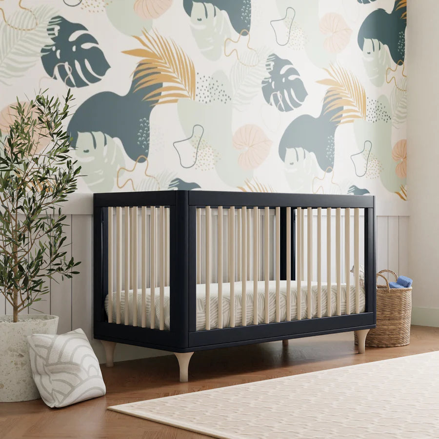 Babyletto Canada - *FLOOR MODEL* Lolly 3-in-1 Convertible Crib Navy / Washed Natural - ella+elliot