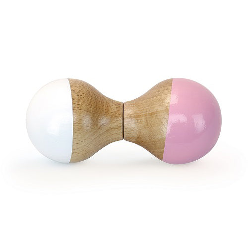 French Design Canada - French Maracas White Pink - ella+elliot