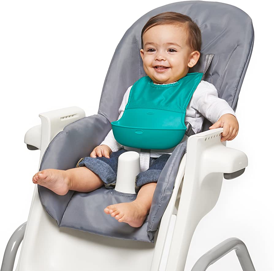 OXO tot Canada - Roll-Up Bib - Sage - ella+elliot