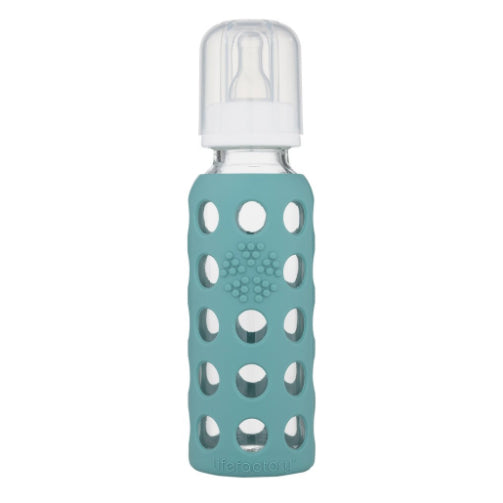 Lifefactory Canada - LF Glass Bottle 9oz - Kale - ella+elliot