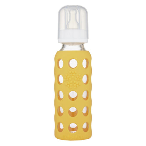 Lifefactory Canada - LF Glass Bottle 9oz - Mango - ella+elliot