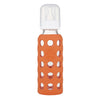 Lifefactory Canada - LF Glass Bottle 9oz - Papaya - ella+elliot