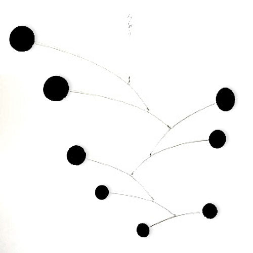 M Richards Canada - Art Mobile - Circles Black - ella+elliot