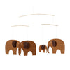 Flensted Canada - Elephant Party Teak Mobile - ella+elliot