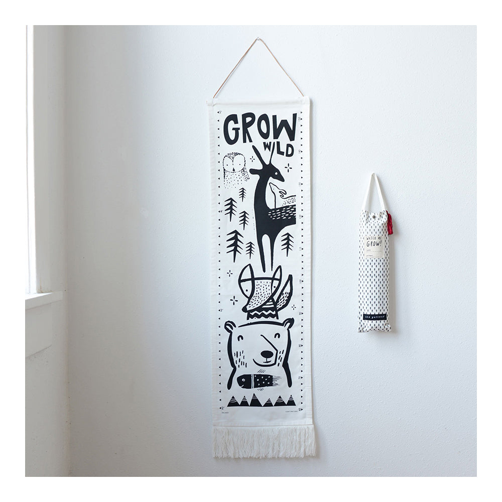 Wee Gallery Canada - Woodland Growth Chart - ella+elliot