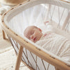 Charlie Crane Canada - White Kumi Cradle Sheet - ella+elliot