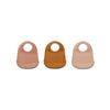 Liewood Canada - Maru Silicone Bib- 3 pck - ella+elliot