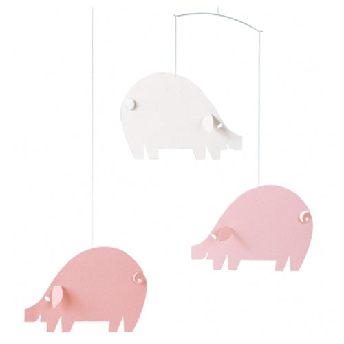 Flensted Canada - Flensted Piggy Mobile - Pink - ella+elliot