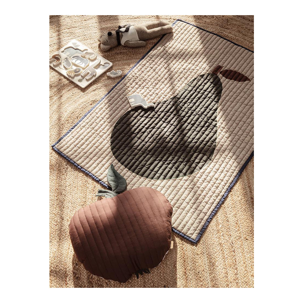 Ferm Living Canada - Pear Quilted Blanket - ella+elliot