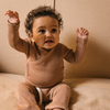 UAUA Canada - Kimono Onesie Long Sleeves - Castagna - ella+elliot