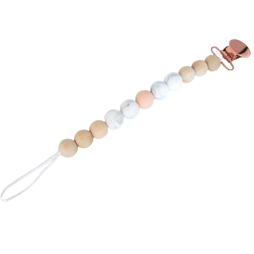 House Collection Canada - Teether Pacifier Clip - ella+elliot