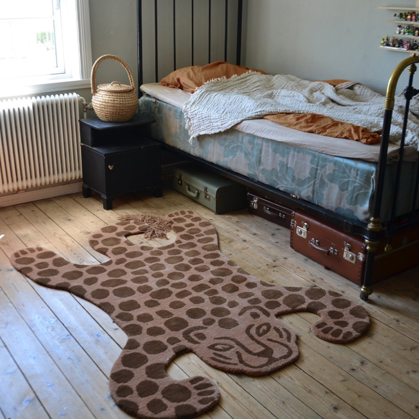 Ferm Living Canada - Safari Leopard Rug - ella+elliot