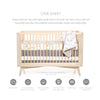 Oilo Canada - Woodland Crib Sheet - ella+elliot