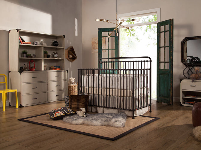 Million Dollar Baby Classic Canada - Winston 4-in-1 Crib - Iron - ella+elliot