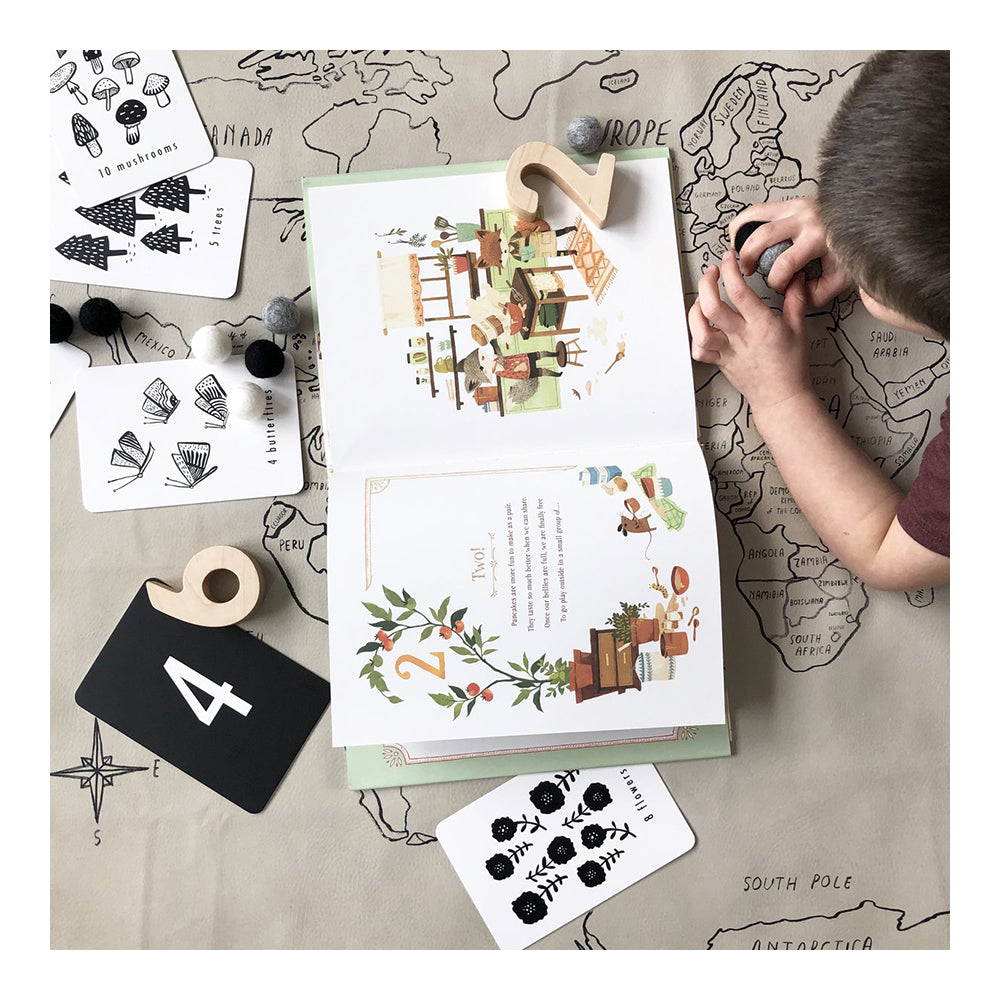 Wee Gallery Canada - Nature Number Cards - ella+elliot