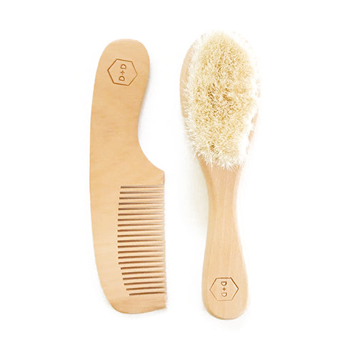 Dove and Dovelet Canada - Wooden Brush Set - ella+elliot