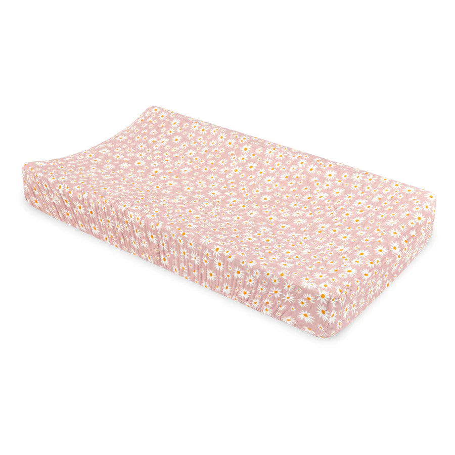 Babyletto Canada - Muslin Changing Pad Cover - Daisy - ella+elliot