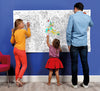 OMY Canada - OMY XXL Colouring Poster - Atlas - ella+elliot