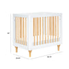 Babyletto Canada - Lolly 4-in-1 Convertible Mini Crib and Twin Bed - ella+elliot