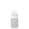 Lifefactory Canada - LF Wide Neck Glass Bottle 8oz - Stone Grey - ella+elliot