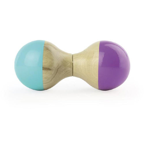 Vilac Canada - French Maracas Turquoise Purple - ella+elliot